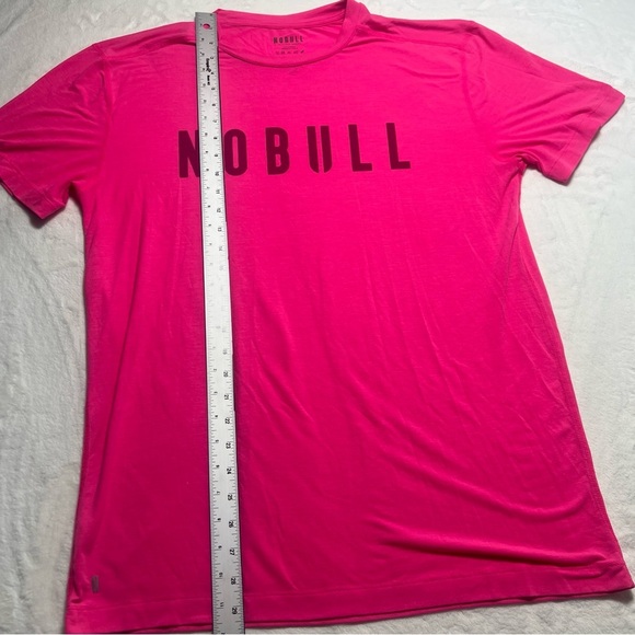 NOBULL Bright Pink Performance Tee - Picture 5 of 9